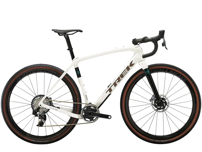 2023 Trek Checkpoint SLR 9 Etap Gravel Bike Era White and Emerald Iris